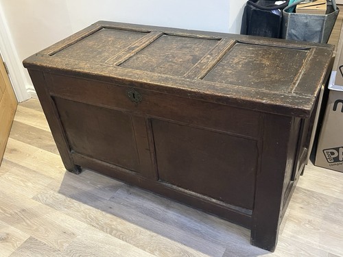 Sea captain oak chest - oak,