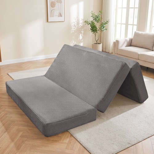 Tri fold mattress - 6'', tri-fold