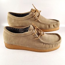Topman Beige Suede Loafers
