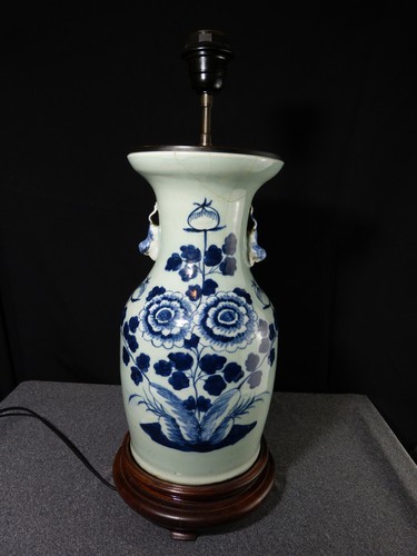 Chinese antique vase - lamp, base