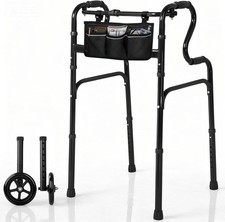 Aluminum folding walker - folding,