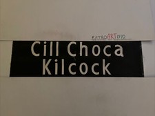 Dublin Oct 1982 Bus Blind 34”- Kilcock / Cill Choca