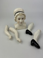 Vintage Glazed Porcelain Doll