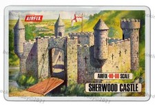 AIRFIX TOY SOLDIERS SHERWOOD CASTLE BOX ART NEW JUMBO FRIDGE MAGNET 