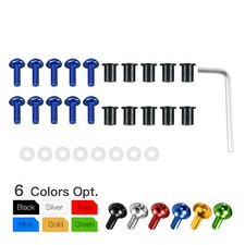 For Suzuki GSXR 600 750 1000 1100 Windshield Windscreen Bolts Screws Repair Kit