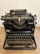 Vintage Antique Remington 12 Typewriter 1920's Made in New York USA LL64997
