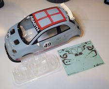 Vintage RC Tamiya 1/10 Fiat Abarth 500 Assetto Corse 58444 body shell