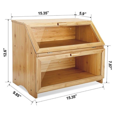Large bamboo wood bread - bamboo,