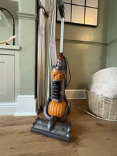 Dyson DC24 ball Upright Vacuum Cleaner Corded Grey And Orange Working
