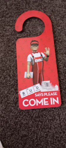 Butlins door hanger bud - door,