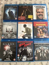 9 Mixed Blu-ray DVDs