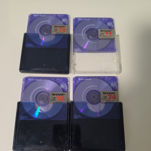 Sharp r74 minidisc - 4x, md-r74