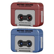 Retro tape recorder pendant - recorder,