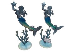 30cm Mermaid Home Ornament Beautiful Green Sea New UK