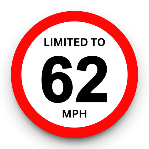 Limited mph speed - limited,