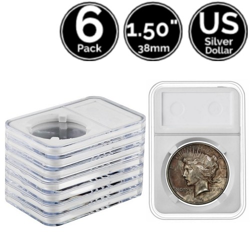 Pack 38mm slab coin - 6,