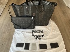 Authentic MCM Reversible Black