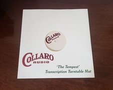 Upgrade COLLARO 'Tempest' Transcription Platter Mat for Vinyl Records Turntable