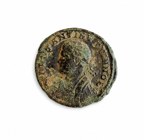 Ancient roman coin constantius - roman,