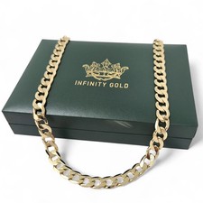 Mens 9ct Gold XP Plated 10mm