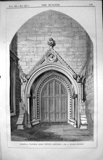 Old Print Doorway Waltham