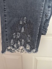 New Without Tags Joseph Ribkoff High Waisted Jeans Style 252910 Size 20