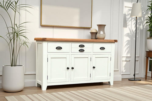 Cotswold painted oak sideboard - painted,