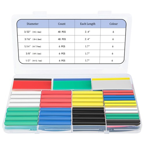114 pcs heat shrink - heat,