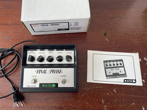 Final phase phaser - a/da,