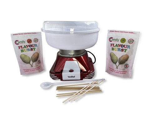 Candy floss machine natural - candy,