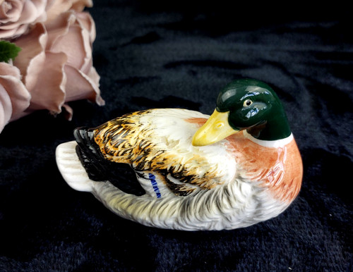 Foreign duck mallard figurine - mallard,