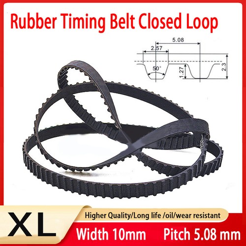 Rubber pulley timing belt - xl,