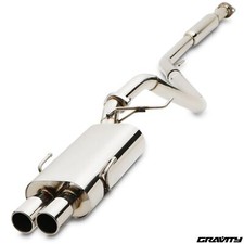 Stainless cat back sport - stainless,