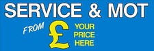 SERVICE & MOT PVC ADD PRICE ideal fence, wall, garage, 6010