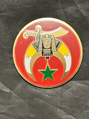 Masonic red car emblem - masonic,