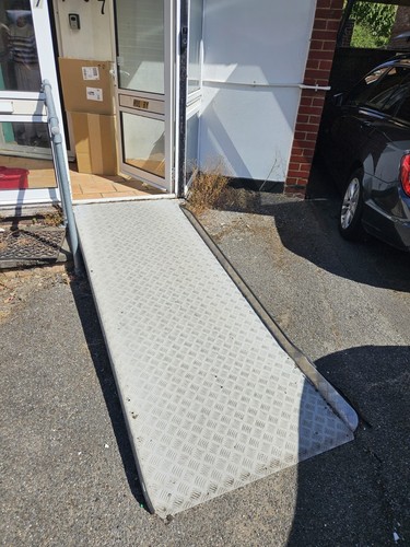 Aluminium mobility ramp used - mobility,