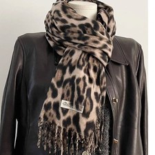 Leopard Winter Warm Scarf