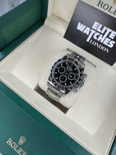 Rolex daytona 126500ln black - rolex,