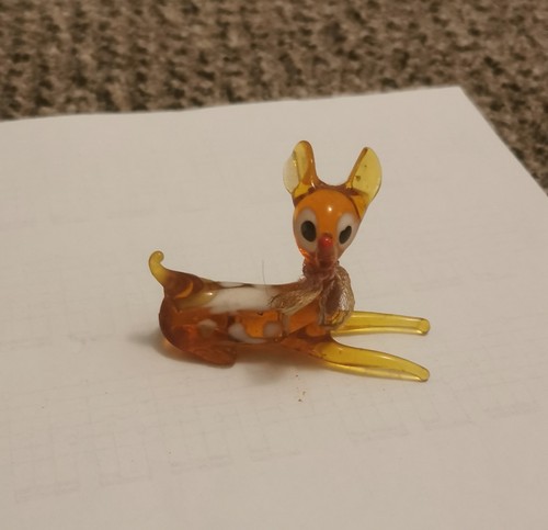 Bambi vintage medium - vintage, glass