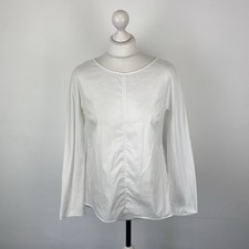 Cos White Long Sleeve Top