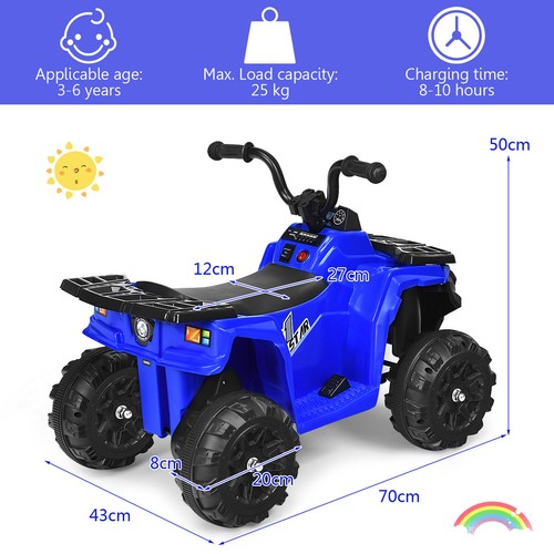Powered quad bike atv - powered,