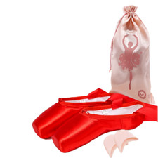Nexete Professional Pointe Ballet Shoes  ( Order Same Street size 1/2 -  1 Up )