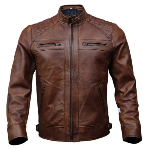 Men café racer style biker - racer,