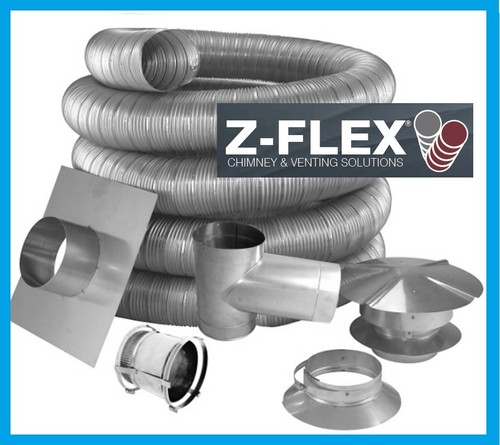 Flex pellet stove inner - z-flex, 3"