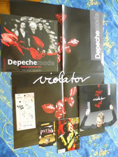 DEPECHE MODE feat. VINCE CLARK+DAVE GAHAN VIOLATOR SYNTHI POP RARE LP POSTER