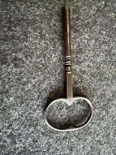 Antique French Style Mantle Clock Skeleton 4” Long Marked 6 Or 9 Key