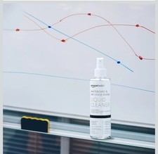 Amazon Basics Dry Erase Markers Board Liquid Spray Cleaner for Whiteboards 250ml