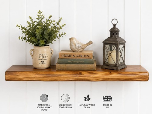 Wall rustic floating - wall,