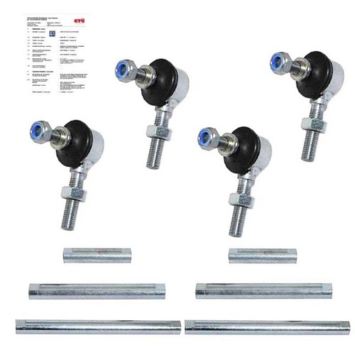 Coupling rods pendulum support