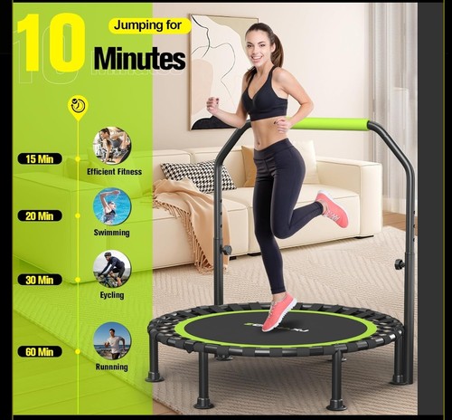 Foldable mini trampoline - foldable, 40